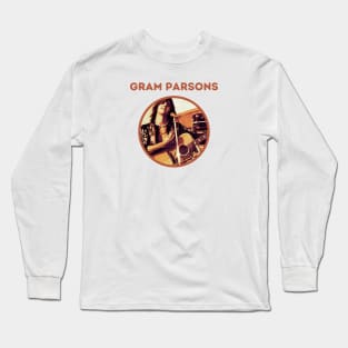 gram parson ll red light Long Sleeve T-Shirt